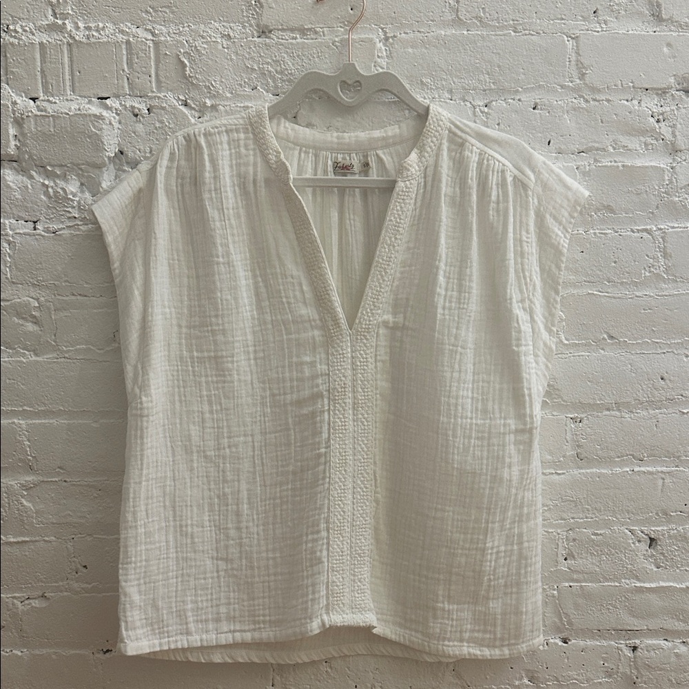 Faherty White Women's Blouse